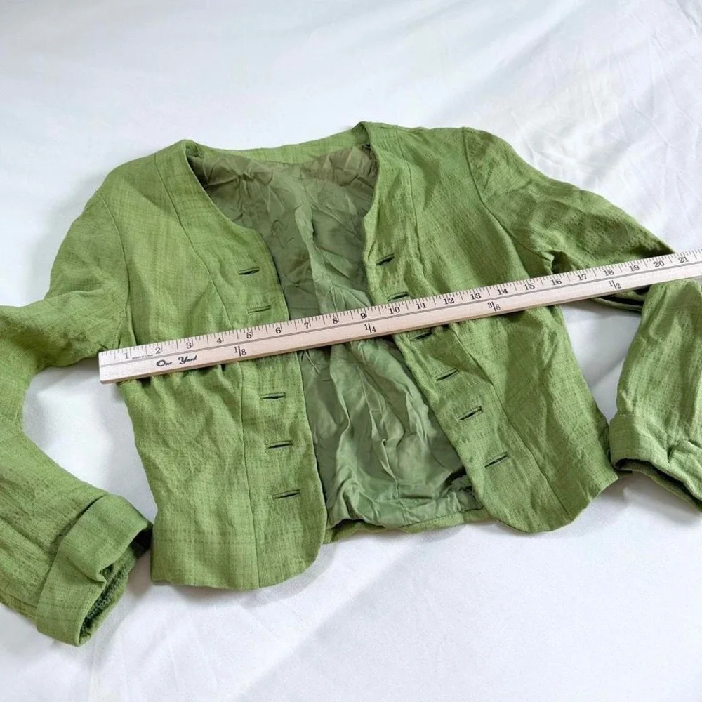60s green bow dress and jacket  RARE 1960s‎ green dress Eleanor Callahan